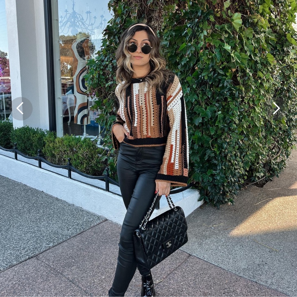 12th tribe cropped sweater